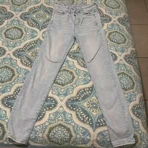 Light Blue Americcan Eagle Outfitters High Rise jegging